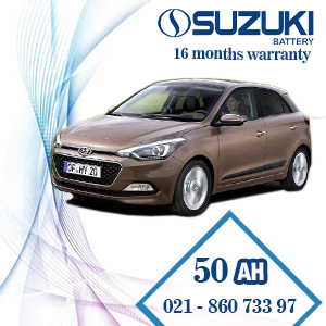 فروش باتری سوزوکی هیوندا i20 با گارانتی رسمی