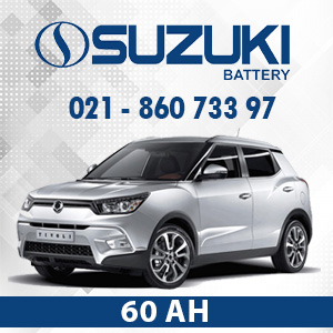 خرید باتری سوزوکی تیوولی با گارانتی رسمی 