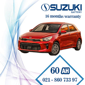 فروش باتری سوزوکی ریو با تاریخ جدید