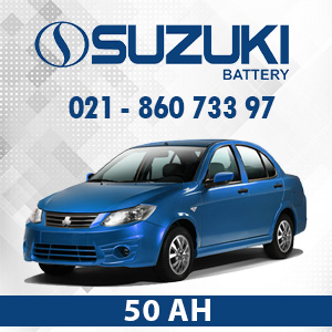 خرید باتری سوزوکی ساینا با تاریخ جدید