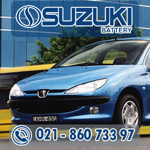 تعویض باتری پژو 206 در محل