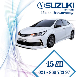 باتری تویوتا کرولا با قیمت مناسب