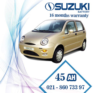 فروش باتری سوزوکی mvm 110 با ارسال رایگان