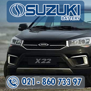 ارسال و نصب رایگان باتری mvm x22